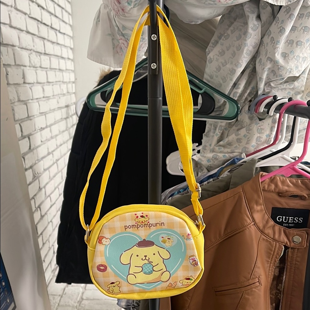 Yellow Kids Crossbody Bag